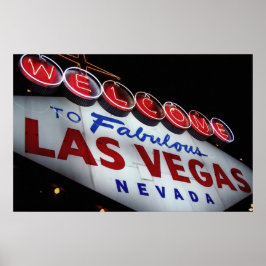 Welkom bij het Poster van Fabulous Las Vegas Nevad