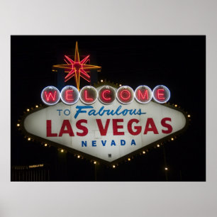Welkom bij het Poster van Fabulous Las Vegas Nevad