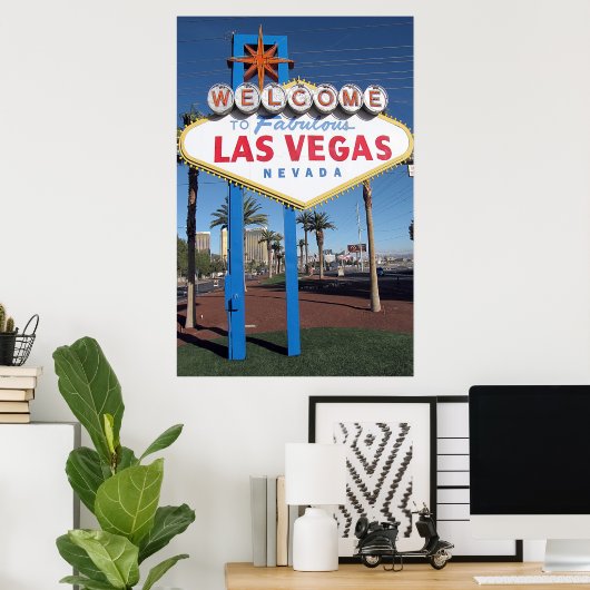 Welkom bij het Poster van Fabulous Las Vegas Nevad (Thuiskantoor)