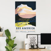 Welkom bij het Poster van het Nationaal Park Monta (Thuiskantoor)