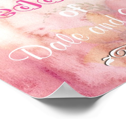 Welkom bij het Poster Weddenschap van (Namen toevo (Hoek)