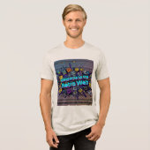 Welkom bij het retro web t-shirt (Voorkant volledig)