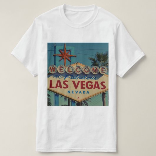 Welkom bij het shirt van Fabulous Las Vegas Nevada (Design voorkant)