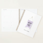 Welkom bij het Show met de hand getekende vlaggenp Planner (Display)