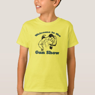 Welkom bij het Show van het Pistool T-shirt