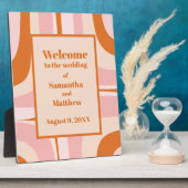 Welkom bij het Sinaasappel van de bruiloft uit de Fotoplaat (Zijkant)