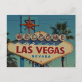 Welkom bij het  stadsteken van Fabulous Las Vegas Briefkaart (Voorkant)
