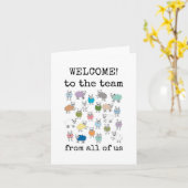 Welkom bij het team, Grappig, Schaap, Van ons alle Kaart (Gele Bloem)
