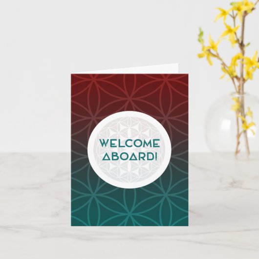 welkom bij het team heilige geometrie kaart (Gele Bloem)