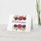 Welkom bij het team kaart (Voorkant)