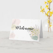 Welkom bij het team kaart (Gele Bloem)