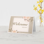 Welkom bij het team kaart (Gele Bloem)