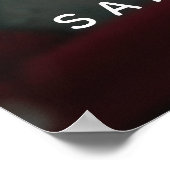 Welkom bij het verlovingsfeest Teken met Foto Poster (Hoek)