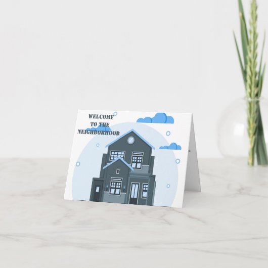 Welkom bij het Wenskaart Buurt Kaart (Voorkant)