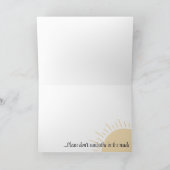 Welkom bij het wenskaart van de buurt bedankkaart (Binnen)