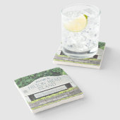 Welkom bij Hilton Head Island Sign Onderzetter (Zijkant)