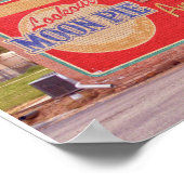 Welkom bij Historic Ben Wheeler Sign 24x10 Poster (Hoek)