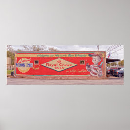 Welkom bij Historic Ben Wheeler Sign Poster