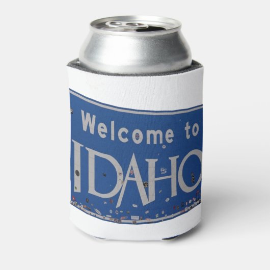 Welkom bij Idaho Blikjeskoeler (Blikje Achterkant)