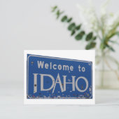 Welkom bij Idaho Post-it Notes Briefkaart (Staand voorkant)
