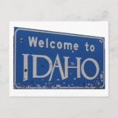 Welkom bij Idaho Post-it Notes Briefkaart (Voorkant)