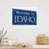 Welkom bij Idaho Poster (Keuken)