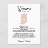 Welkom bij INDIANA Letter & Itinerary ELKE KLEUR (Voorkant)