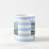 Welkom bij je huis in het meer koffiemok (Center)