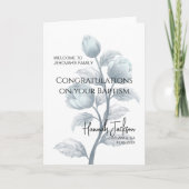 Welkom bij Jehovah’s Familie Doop Kaart (Voorkant)