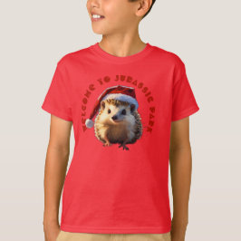 Welkom bij Jurassic Park: Charmante Hedgehog-vakan T-shirt
