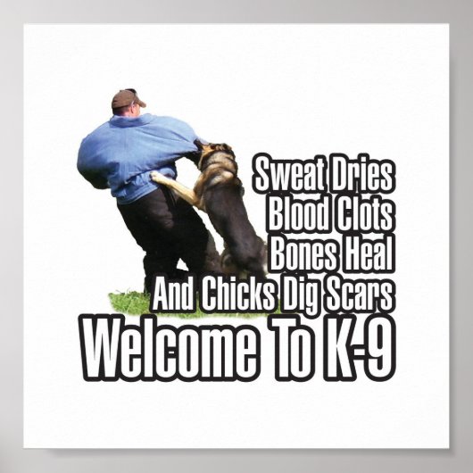 Welkom bij K-9 Poster (Voorkant)