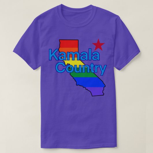 Welkom bij Kamala Country T-shirt (Design voorkant)
