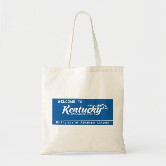Welkom bij Kentucky - Verenigde Staten Tote Bag (Voorkant)