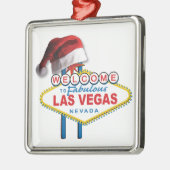 Welkom bij Kerstmis in Las Vegas Metalen Ornament (Links)