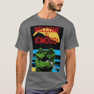 Welkom bij Komodo Graphic Dark Humor T-shirt