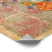 Welkom bij konijn... Alice in Wonderland Poster (Hoek)