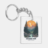 Welkom bij Kootenay National Canadian Park Sleutelhanger (Voorkant Links)