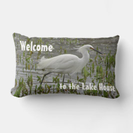 Welkom bij Lake House White Egret Vacation Home Kussen
