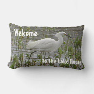 Welkom bij Lake House White Egret Vacation Home Kussen