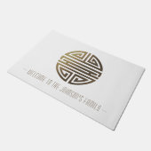 Welkom bij | Langlevendigheid | Geweldige Chinees Deurmat (Schuin)