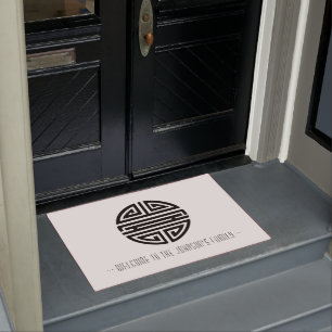 Welkom bij Langlevendigheid Geweldige Chinees Deurmat
