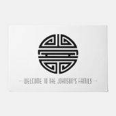 Welkom bij | Langlevendigheid | Geweldige Chinees Deurmat (Voorkant)