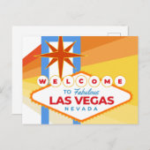 Welkom bij Las Vegas 2 Briefkaart (Voorkant / Achterkant)