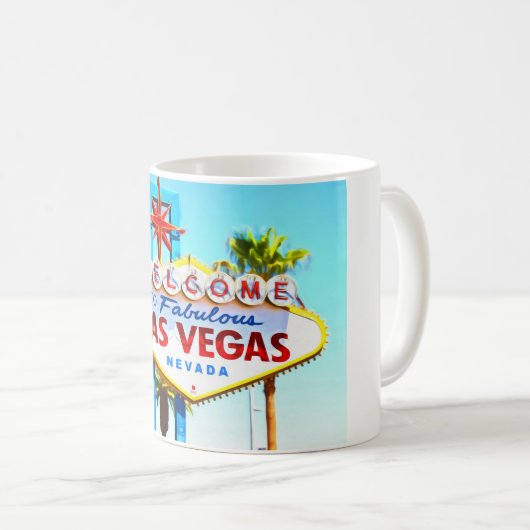 Welkom bij Las Vegas 2 Koffiemok (Voorkant rechts)