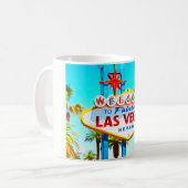 Welkom bij Las Vegas 2 Koffiemok (Voorkant links)