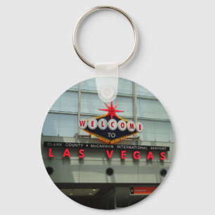 Welkom bij Las Vegas Airport Sign Sleutelhanger