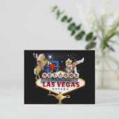 Welkom bij Las Vegas Briefkaart (Staand voorkant)