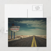 Welkom bij Las Vegas Briefkaart (Voorkant / Achterkant)