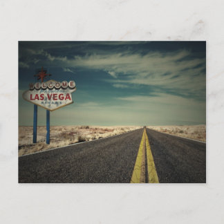 Welkom bij Las Vegas Briefkaart