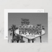 Welkom bij Las Vegas Briefkaart (Voorkant / Achterkant)